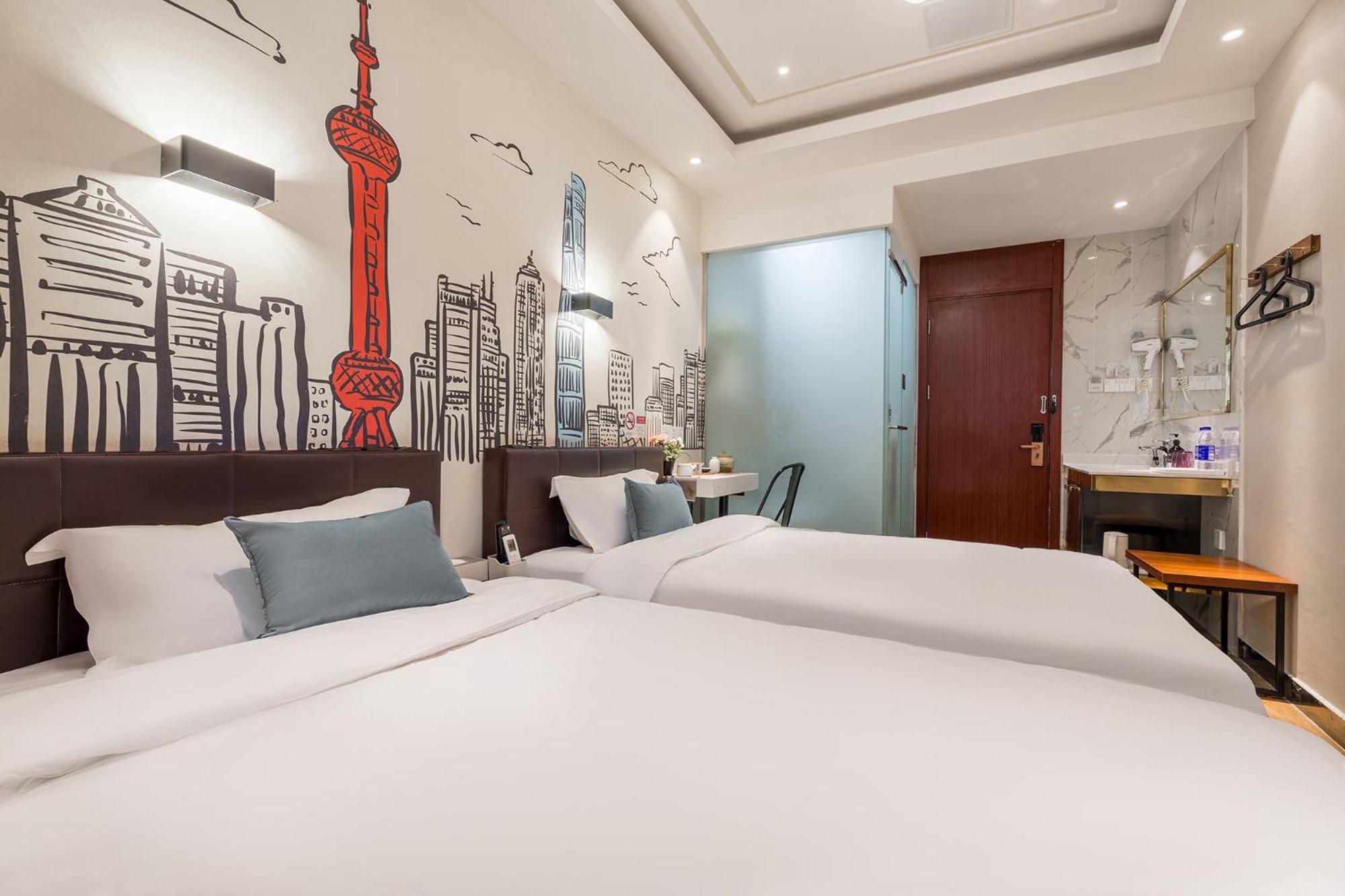 Meego Yes Hotel Shanghai Exterior foto
