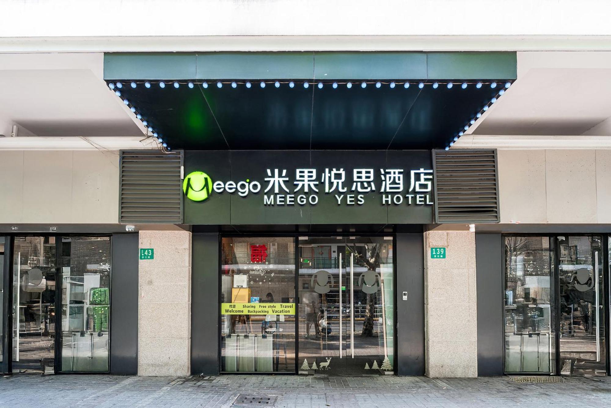 Meego Yes Hotel Shanghai Exterior foto