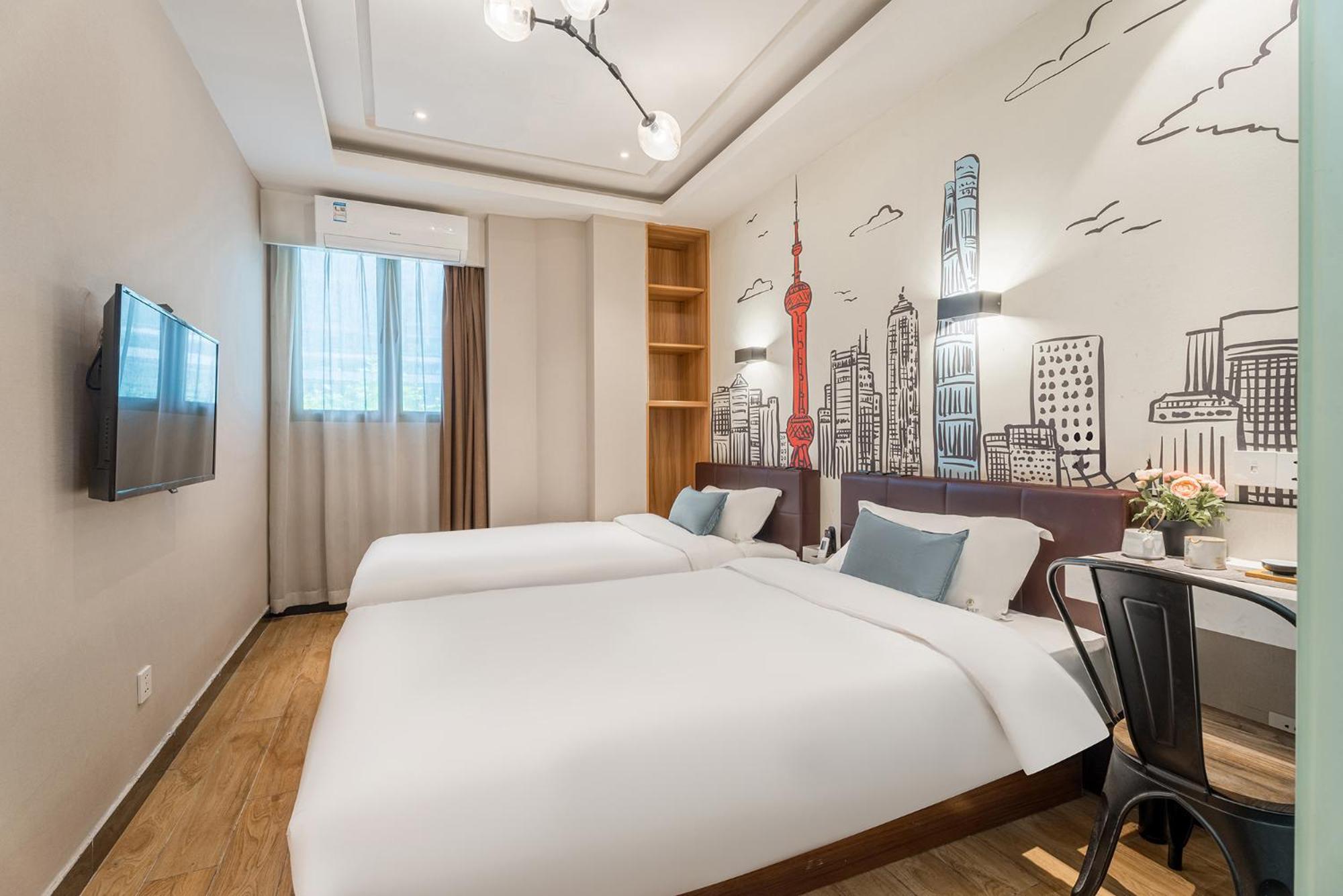Meego Yes Hotel Shanghai Exterior foto